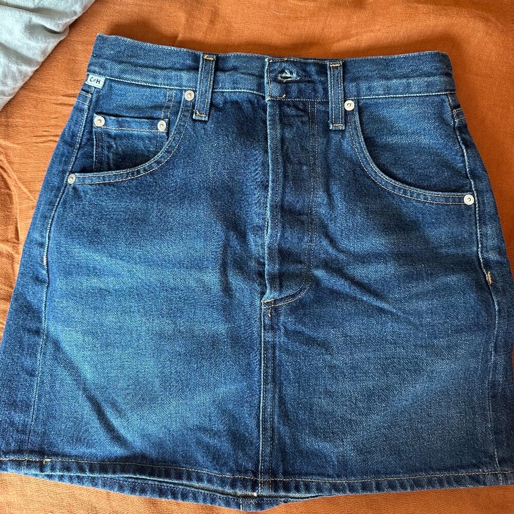 Citizens of Humanity mini denim skirt